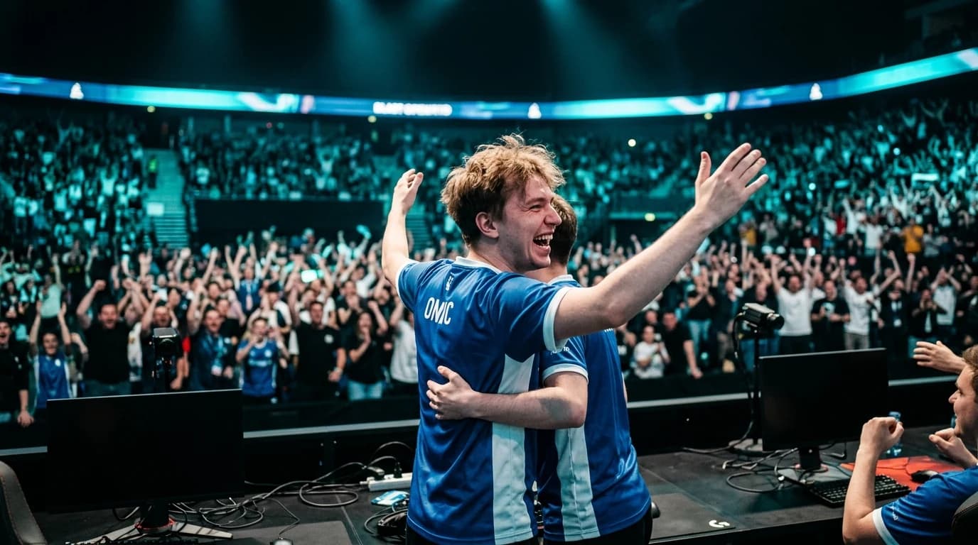 onic celebrates Inner Circle's upset over Vitality: mental strength made the difference