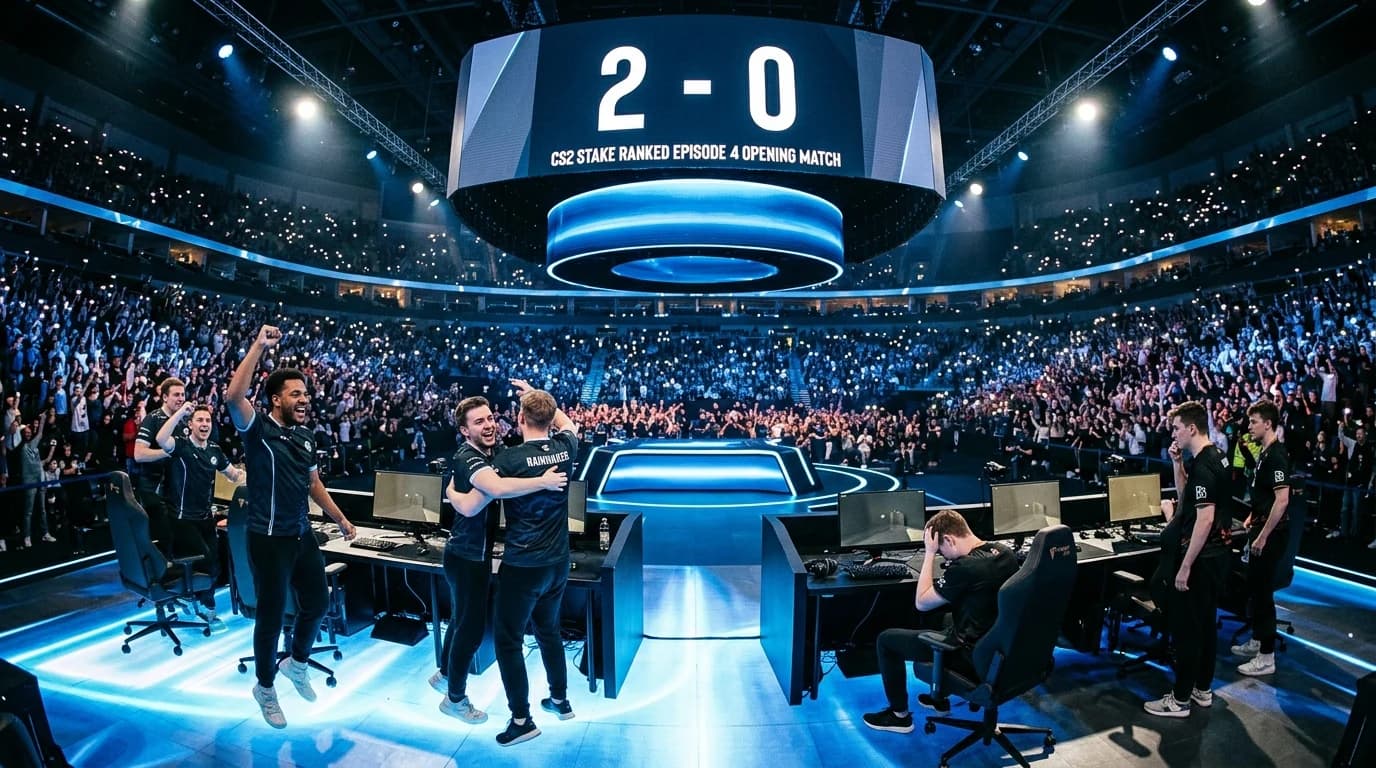 Luminosity, Stake Ranked Episode 4 açılış maçında B8'e karşı 2-0'lık galibiyet elde etti