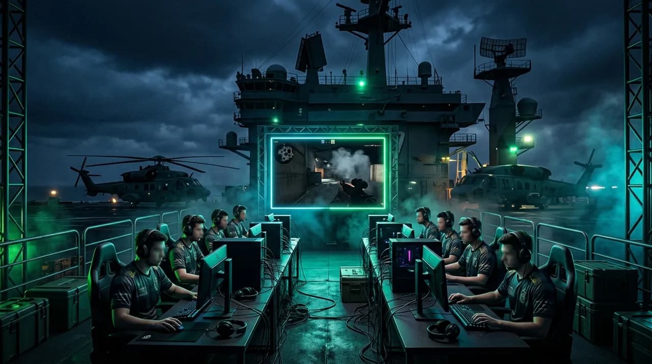 CS2 Tournament Returns to Brazilian Navy Aircraft Carrier